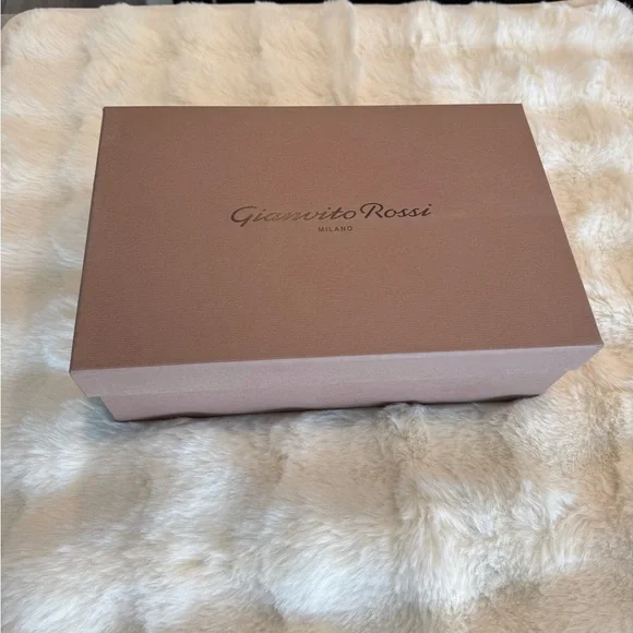 GIANVITO ROSSI Betty Glass Turquoise Platform Mules. - Picture 17 of 17